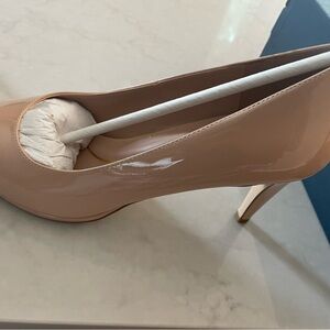 Cole Haan Tan High-Heeled Pumps